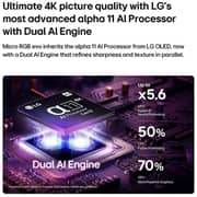 LG 100inch Micro RGB evo AI MRGB95 4K Smart TV Magic Remote Dolby WebOS26, 2026 100MRGB95B6