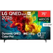 LG 75inch evo AI QNED84 Mini LED QNED 4K Smart Television (2026 Model) - 75QNED84B6T