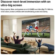 LG 75inch evo AI QNED84 Mini LED QNED 4K Smart Television (2026 Model) - 75QNED84B6T