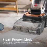 Bissell Power Wash HydroSteam Carpet Cleaner Black - 4201K