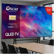 Oscar 100inch 4K UHD QLED Television (2025 Model) - OS100QD4KW