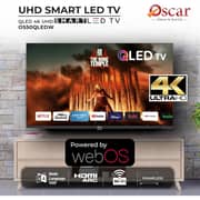 Oscar 50inch 4K UHD QLED Smart Television (2026 Model) - OS50QLEDW