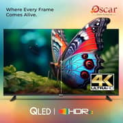 Oscar 50inch 4K UHD QLED Smart Television (2026 Model) - OS50QLEDW
