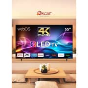 Oscar 55inch 4K UHD QLED Smart Television (2026 Model) - OS55QLEDWP