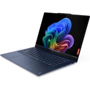 Lenovo Yoga Slim 7 14Q8X9 (2024) Copilot+ PC - Qualcomm Snapdragon X Elite X1E-78-100 / 14.5inch 3K / 1TB SSD / 16GB RAM / Shared Qualcomm Adreno GPU / Windows 11 Home / English Keyboard / Cosmic Blue / International Version - [83ED0003US]