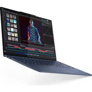 Lenovo Yoga Slim 7 14Q8X9 (2024) Copilot+ PC - Qualcomm Snapdragon X Elite X1E-78-100 / 14.5inch 3K / 1TB SSD / 16GB RAM / Shared Qualcomm Adreno GPU / Windows 11 Home / English Keyboard / Cosmic Blue / International Version - [83ED0003US]
