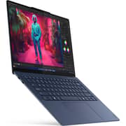 Lenovo Yoga Slim 7 14Q8X9 (2024) Copilot+ PC - Qualcomm Snapdragon X Elite X1E-78-100 / 14.5inch 3K / 1TB SSD / 16GB RAM / Shared Qualcomm Adreno GPU / Windows 11 Home / English Keyboard / Cosmic Blue / International Version - [83ED0003US]