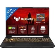 Asus TUF A16 Gaming (2025) Laptop - AMD Ryzen 7-170 / 16inch WUXGA / 512GB SSD / 16GB RAM / 6GB NVIDIA GeForce RTX 4050 Graphics / Windows 11 Home / English Keyboard / Mecha Gray / International Version - [FA607NUQ-RL048]