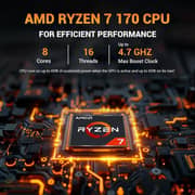 Asus TUF A16 Gaming (2025) Laptop - AMD Ryzen 7-170 / 16inch WUXGA / 512GB SSD / 16GB RAM / 6GB NVIDIA GeForce RTX 4050 Graphics / Windows 11 Home / English Keyboard / Mecha Gray / International Version - [FA607NUQ-RL048]