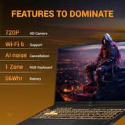 Asus TUF A16 Gaming (2025) Laptop - AMD Ryzen 7-170 / 16inch WUXGA / 512GB SSD / 16GB RAM / 6GB NVIDIA GeForce RTX 4050 Graphics / Windows 11 Home / English Keyboard / Mecha Gray / International Version - [FA607NUQ-RL048]