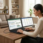 V2COM A5 FHD Laptop Screen Extender 14Inch