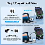 V2COM N2 FHD Laptop Screen Extender 16Inch