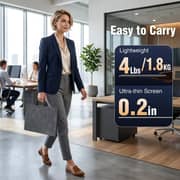 V2COM P7 Pro FHD Laptop Triple Portable Monitor 15.6Inch