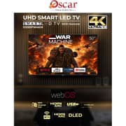 Oscar 50inch Frameless UHD 4K Smart Television (2026 Model) - OS50PW4KM