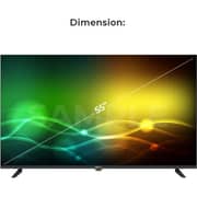 Oscar 55inch Frameless UHD 4K Smart Television (2026 Model) - OS55PW4KM