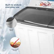 Oscar Top Load Semi Automatic Washing Machine 18 kg - OWM18KG