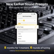 Earfun Clip 2 Wireless Earbuds Black