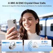 Earfun Clip 2 Wireless Earbuds White