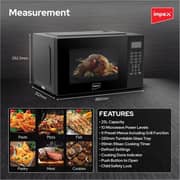 Impex Digital Grill Microwave Oven - MO8125DGB
