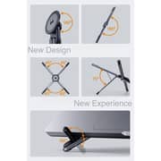 Charome Flexsnap Foldable Laptop Stand Grey - H15