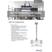 NCTS CM Series Universal Projector Ceiling Mount White - CM50100