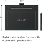 Wacom Intuos Creative Pen Graphics Tablet Medium Pistachio Green - CTL6100WLE0