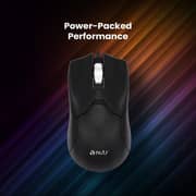 NCTS M8 Ergonomic USB Wired Mouse 2.8m Black
