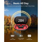 Philips 6000 Series Wireless Open-Ear Headphones Black/Red