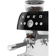 Smeg 50's Style Manual Coffee Machine with Grinder - EGF03BLUK + Electric Kettle - KLF04BLUK