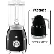 Smeg 50's Style Blender - BLF03BLUK + Electric Kettle - KLF04BLUK