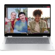 HP OmniBook 5 Flip 2-in-1 Convertible (2026) AI PC - 3rd Series / Intel Core Ultra 5-322 / 14inch 2K / 512GB SSD / 16GB RAM / Shared Intel Graphics / Windows 11 Pro / English & Arabic Keyboard / Gracier Silver / Middle East Version - [14-KM0000NE]