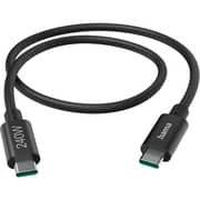 Hama USB-C to USB-C Charging Cable 1.5m Black - 201702