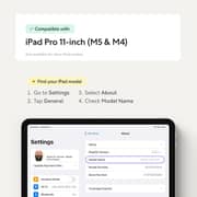 Paperlike 3 Matte Screen Protector Clear iPad Pro 11Inch 2 Pack- PL3-11-24