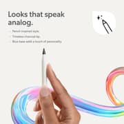 Paperlike 1/2 Replacement Tips Charcoal Blue Apple Pencil 4 Pack - PL-APT-CB-25
