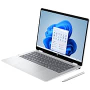 HP OmniBook 5 Flip 2-in-1 Convertible (2026) Laptop - 1st Series / Intel Core 7-150U / 14inch 2K / 512GB SSD / 16GB RAM / Shared Intel Graphics / Windows 11 Home / English & Arabic Keyboard / Glacier Silver / Middle East Version - [14-FP0019NX]