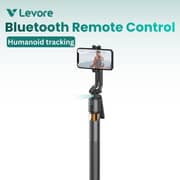 Levore AI Auto Tracking Selfie Stick 1.8m Black - LST10