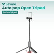 Levore Selfie Stick With Tripod 1.7m Black - LST11