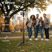 Levore Selfie Stick With Tripod 1.7m Black - LST11