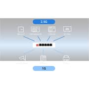 Asus 5-Port 2.5G Unmanaged Switch - QG-U1050