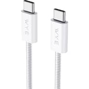 WYE High-speed USB-C To USB-C Cable 1m White - Y-DC64CC1M2