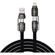 WYE 4-in-1 USB Cable 1.5m Dark Blue - Y-DC65-4IN1