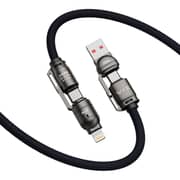 WYE 4-in-1 USB Cable 1.5m Dark Blue - Y-DC65-4IN1