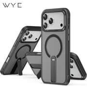 WYE PC47 TitanKick Premium Case Black iPhone 17 Pro - IP17PPC47-BLK