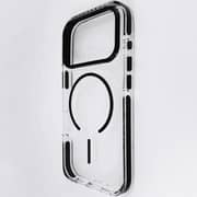 WYE CC09 EdgeGrip Clear Case Black iPhone 17 Pro - IP17PCC09-BLK
