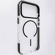 WYE CC09 EdgeGrip Clear Case Black iPhone 17 Pro - IP17PCC09-BLK