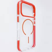 WYE CC09 EdgeGrip Clear Case Orange iPhone 17 Pro - IP17PCC09-ORG