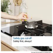 Bosch Series 6 Built-in 5 Burner Gas Hob Stainless Steel - PCQ7A5I90