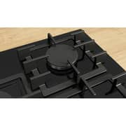 Bosch Series 6 Built-in 5 Burner Gas Hob 75cm Black - PPQ7A6I45