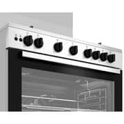 Beko 90cm Freestanding Gas Cooker, Fan-Assisted Oven – Stainless Steel | BGGR 11215 GX2