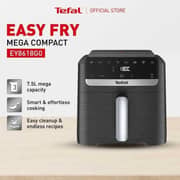 TEFAL Easy Fry Mega Compact Air Fryer - EY8618G0